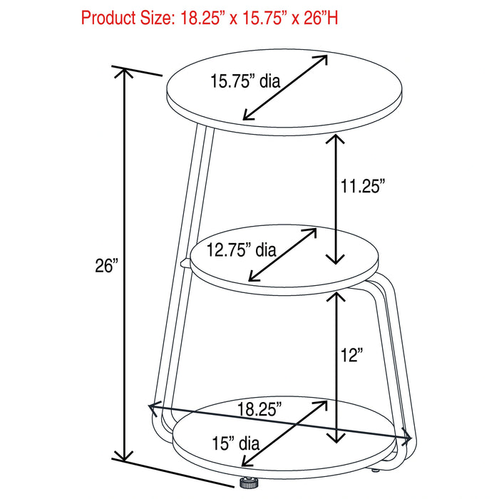 Hilly Side Table