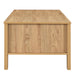 Thayer 47" Two Drawer Coffee Table-Natural
