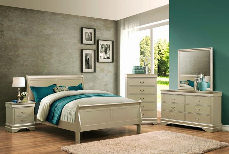 Crown Mark Louis Philip Dresser in Champagne