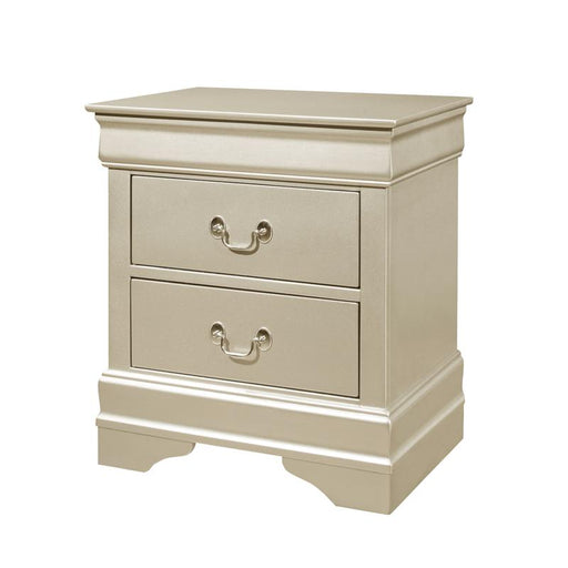 Crown Mark Louis Philip Nightstand in Champagne image
