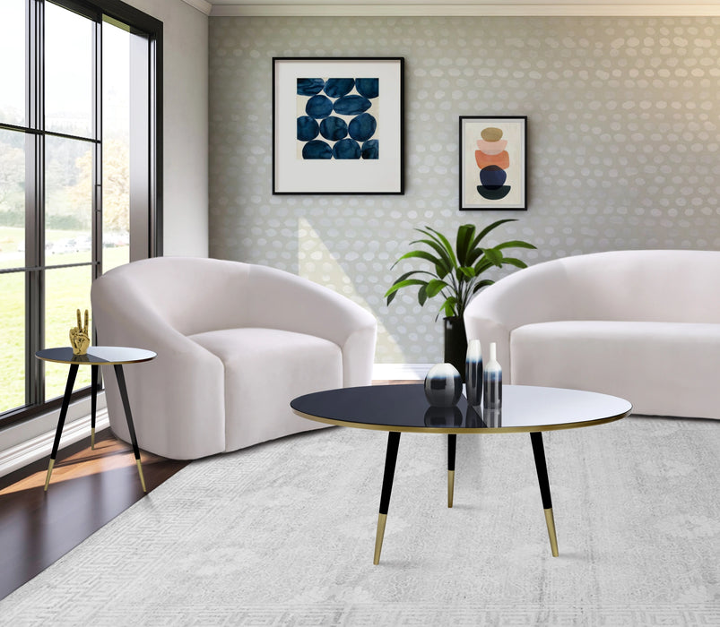 Reflection Gold / Black Coffee Table