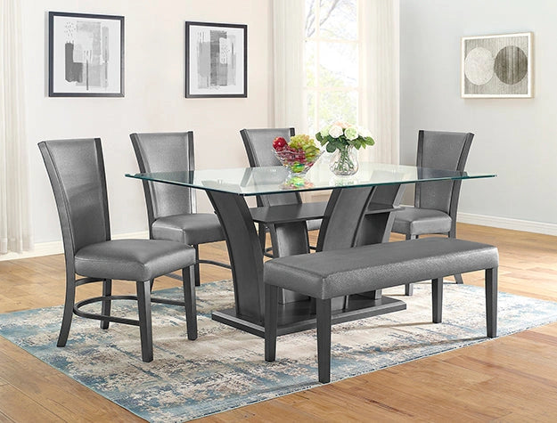 Camelia Gray Side Chair