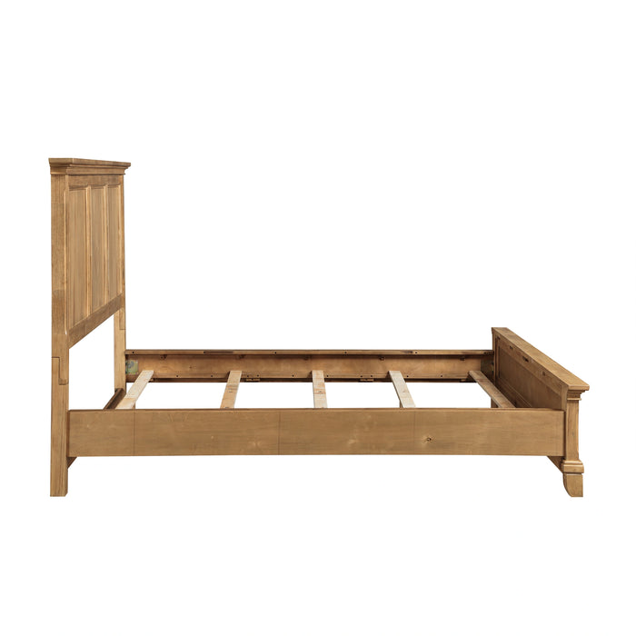 Sunstone 6/6-6/0 Ek/Wk Panel Footboard & Slats-Honey