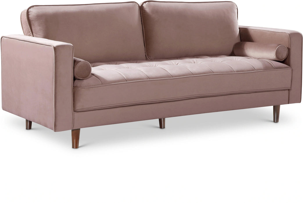 Emily Pink Velvet Sofa