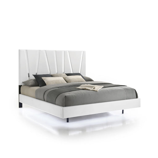 Europa 6/6 Ek Headboard, Footboard & Slats-White