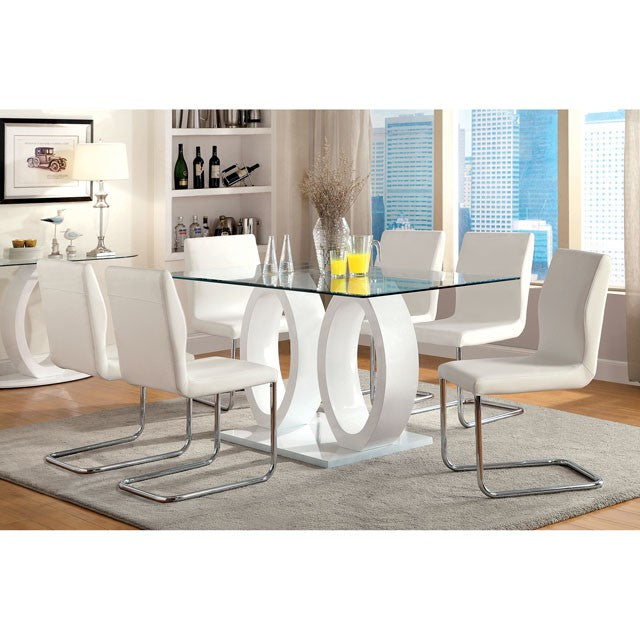 Lodia 7 Pc Dining Table Set