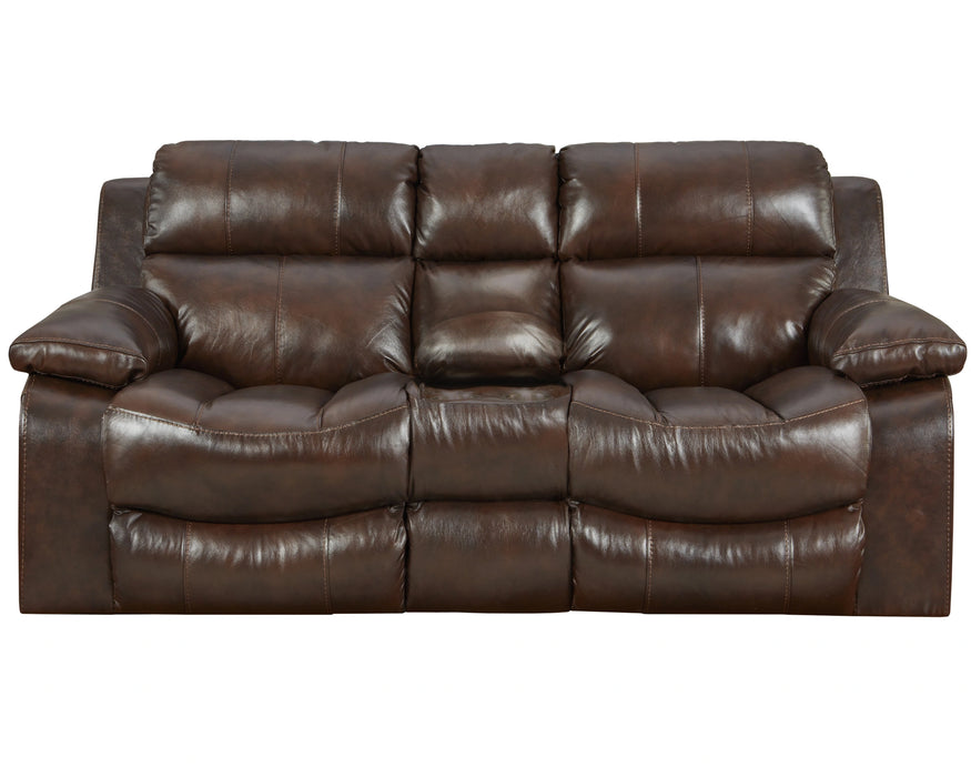 Positano Power Reclining Console Loveseat