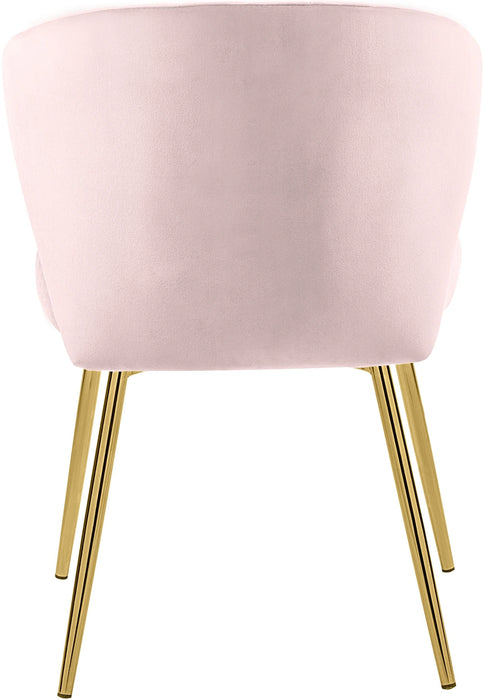 Finley Pink Velvet Dining Chair