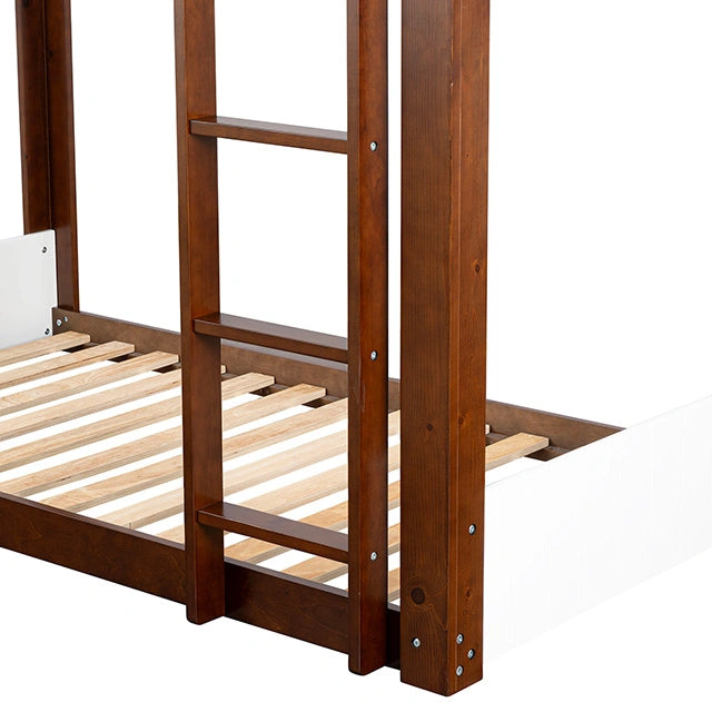 Terri Twin/Twin Bunk Bed+Mattress