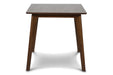 Morocco 47" Rectangle Dining Table-Walnut Brown