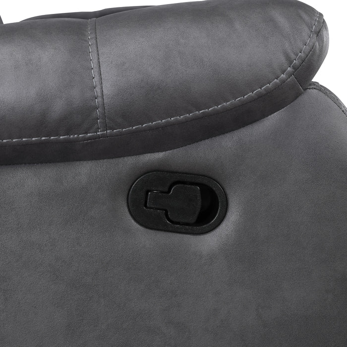 Morello Glider Recliner W/Pwr Fr- Gray