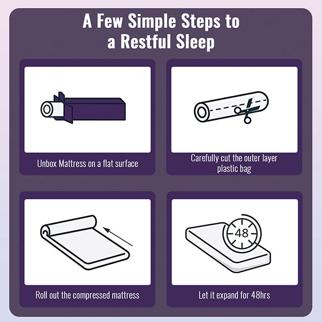 Nasturtium 8" Queen Bamboo Charcoal Infused Memory Foam