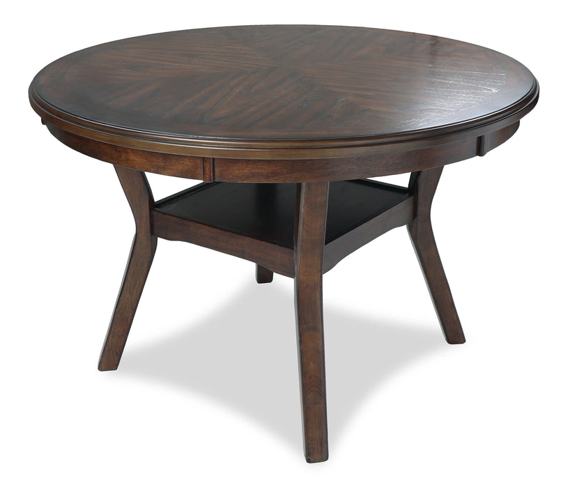Mitchell 5 Pc Dining Set-Brown Cherry