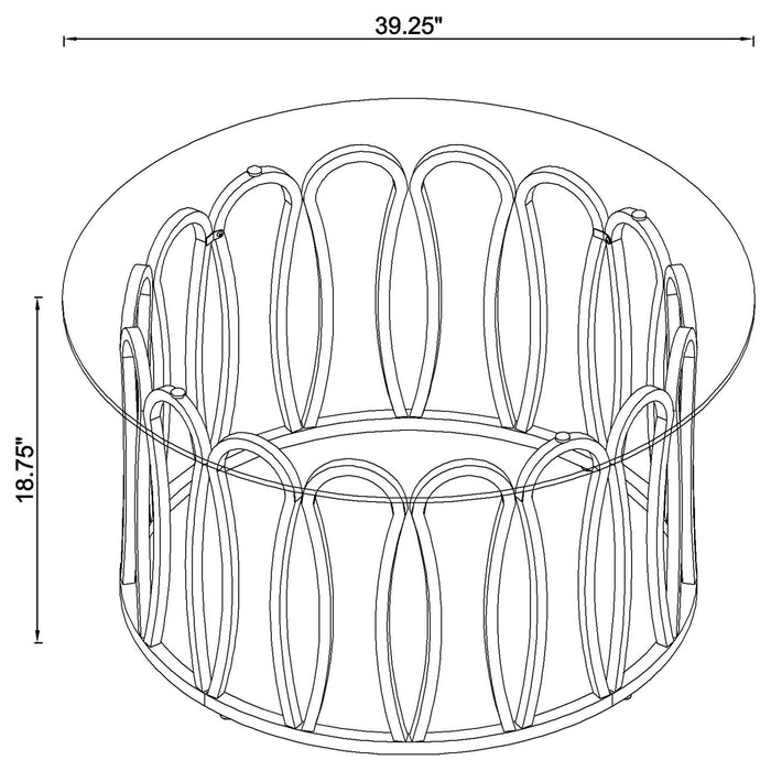 Monett Coffee Table Set