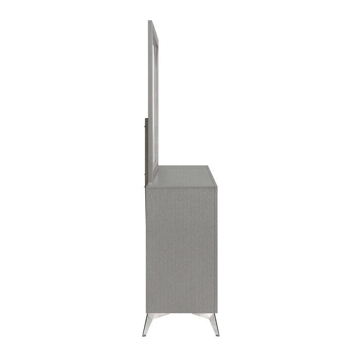Huxley Mirror-Gray