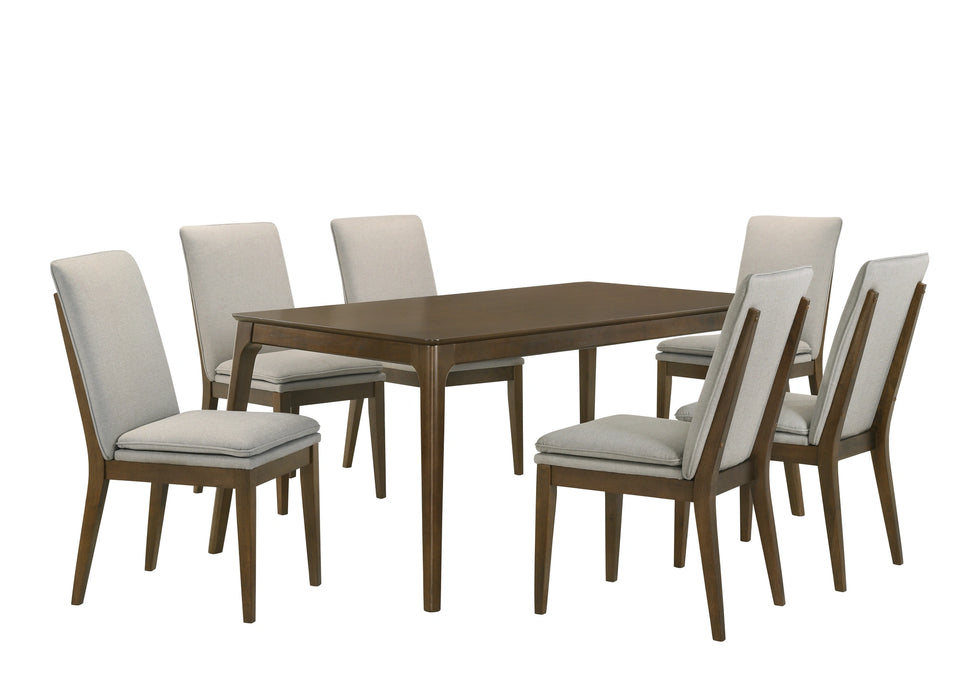 Maggie Rectange Dining Table-Walnut