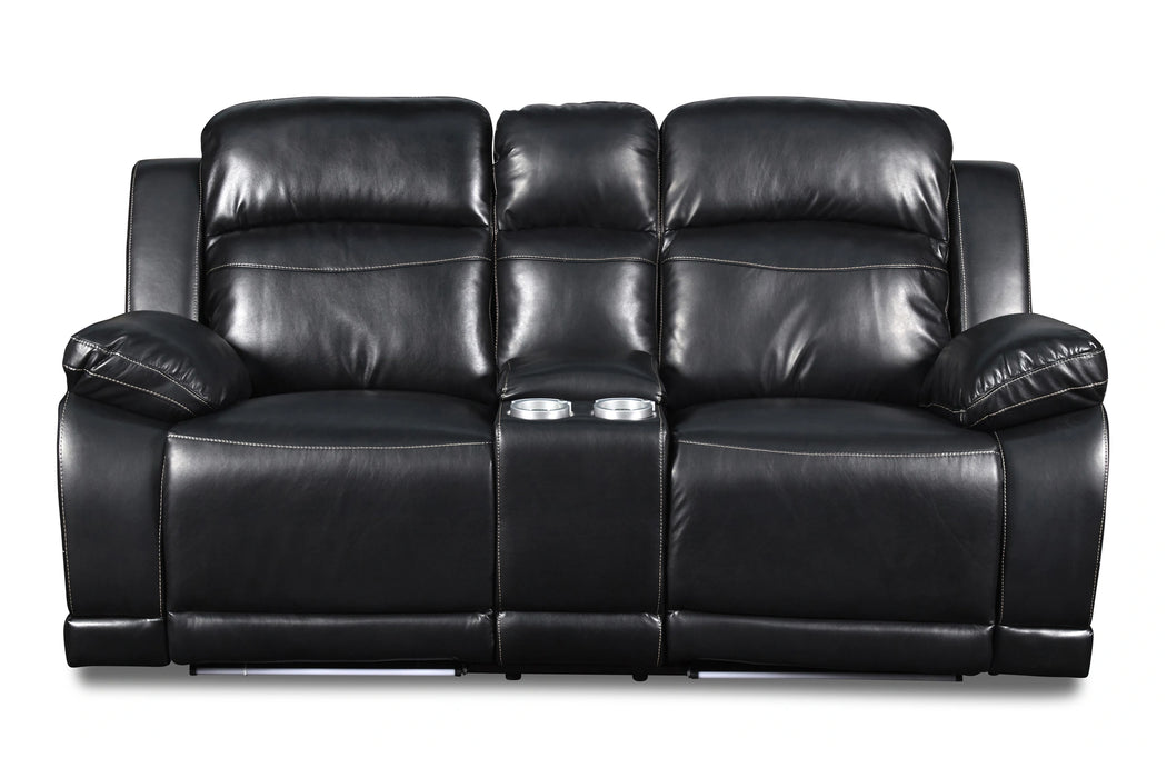 VEGA CONSOLE LOVESEAT - PREMIER BLACK