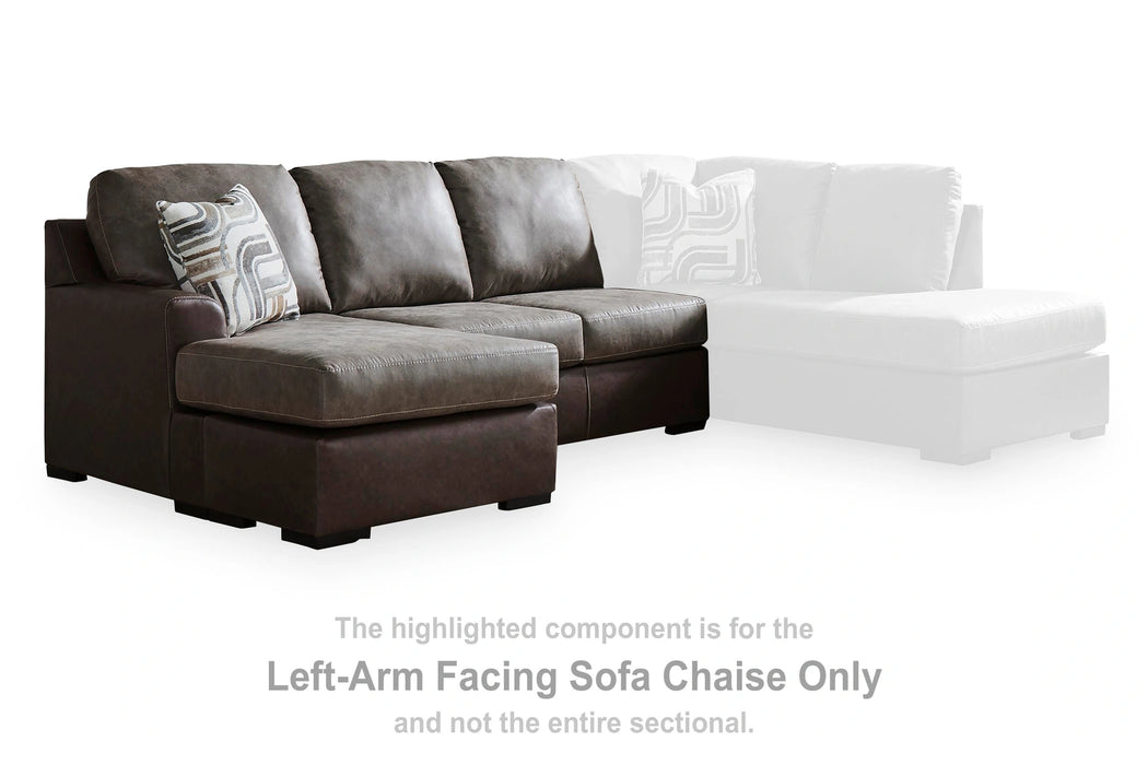 Castille Way Sectional with Chaise