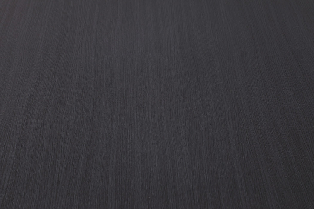 Excel Grey Oak Veneer Lacquer Extendable Dining Table (3 Boxes)